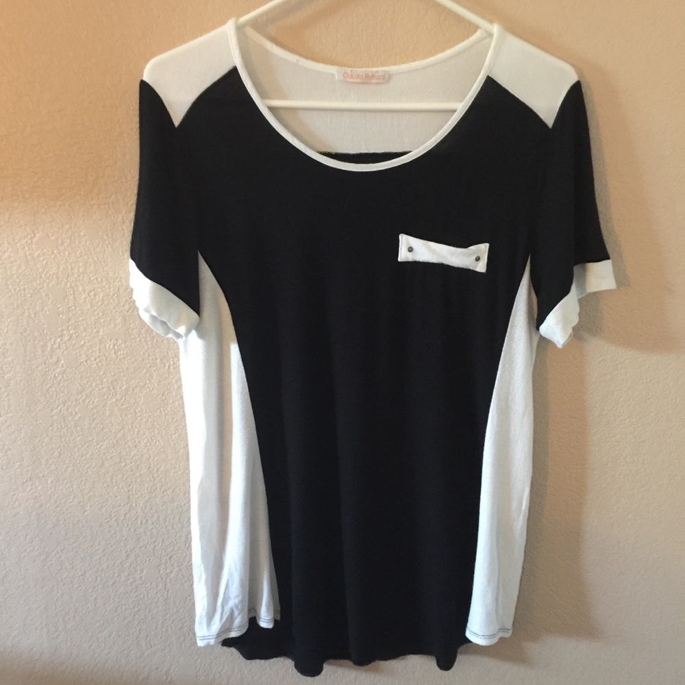 Black and White Top